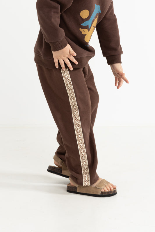 Kids Heritage Pant- Brown