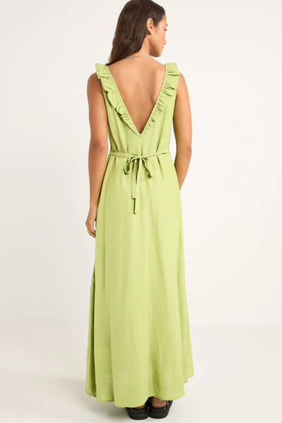 Mila Ruffle Maxi Dress