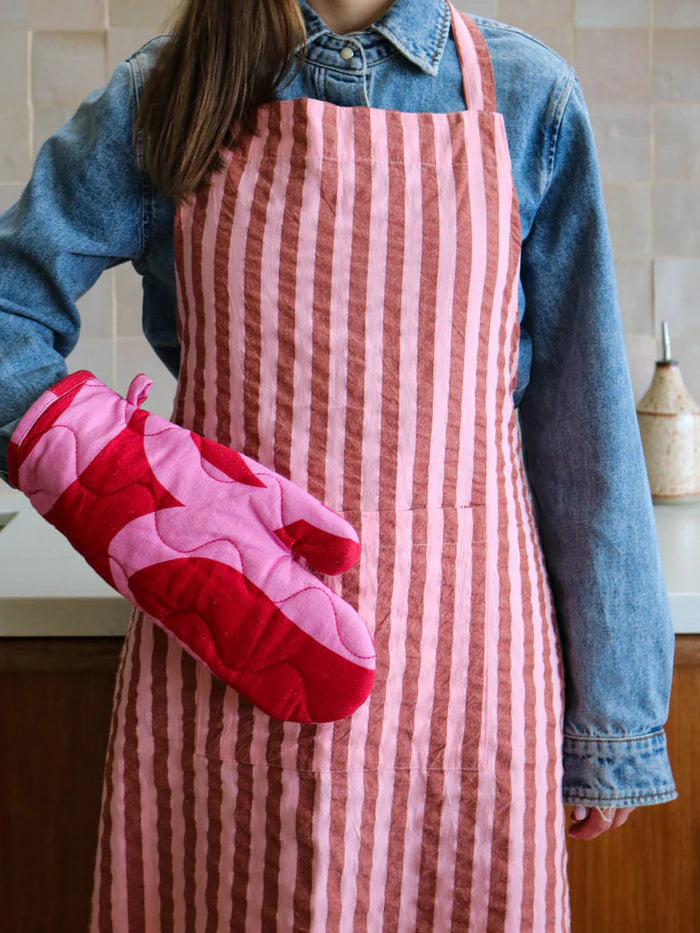 Ribbon Oven Mitt