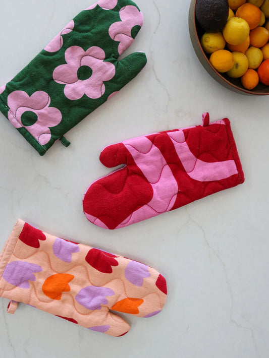 Flowerbed Oven Mitt