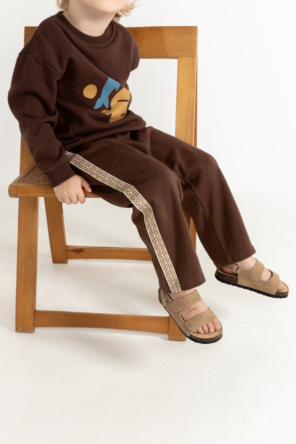 Kids Heritage Pant- Brown
