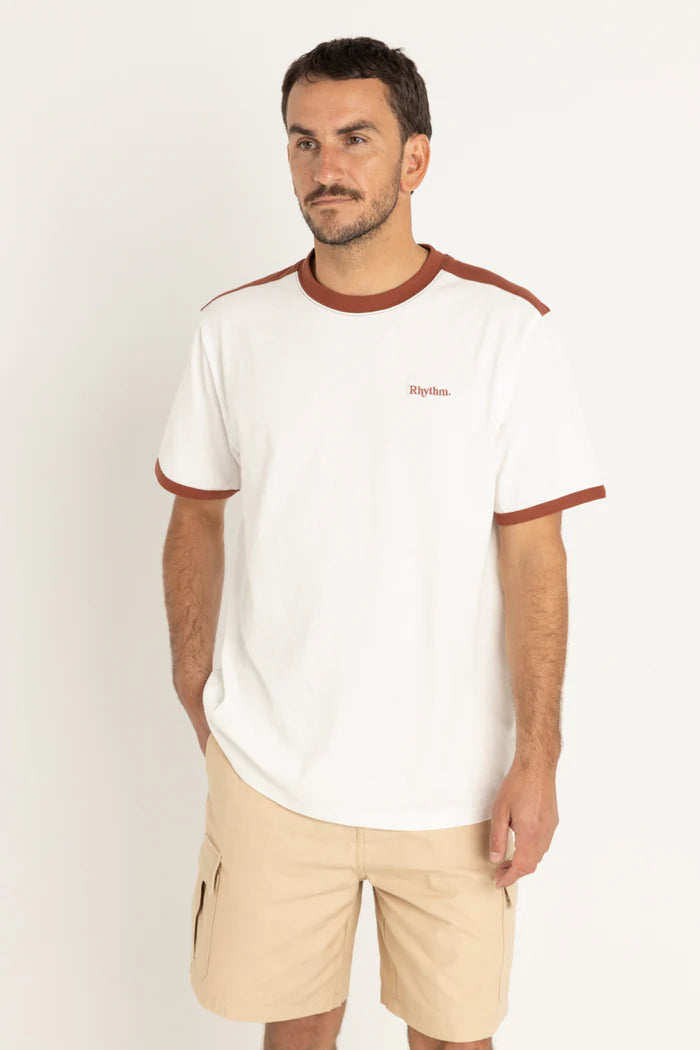 Ringer SS Tshirt Rust