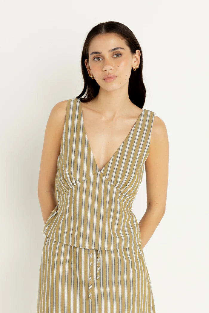 Lucia Top- Olive