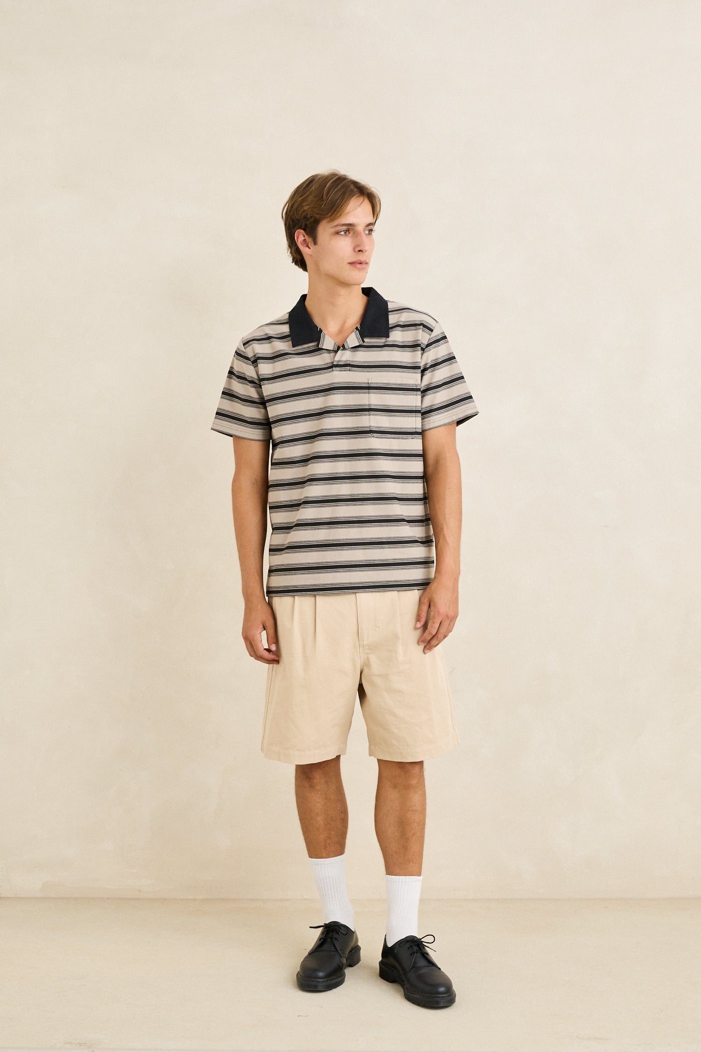 Vintage Stripe Havana Polo