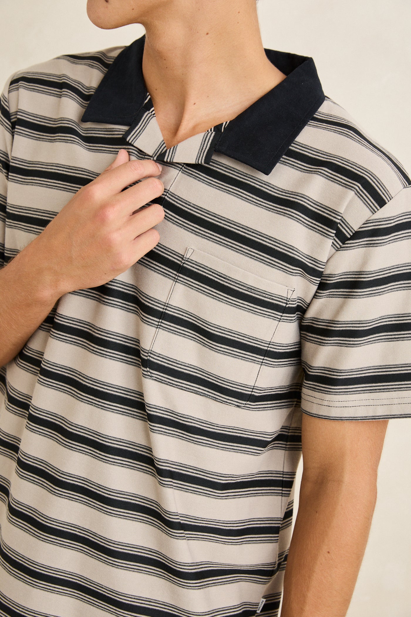 Vintage Stripe Havana Polo