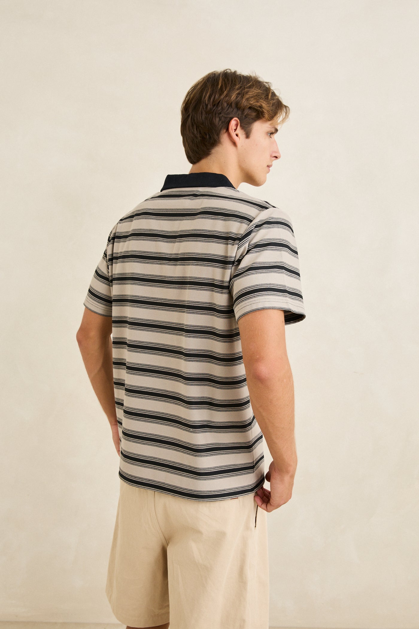 Vintage Stripe Havana Polo