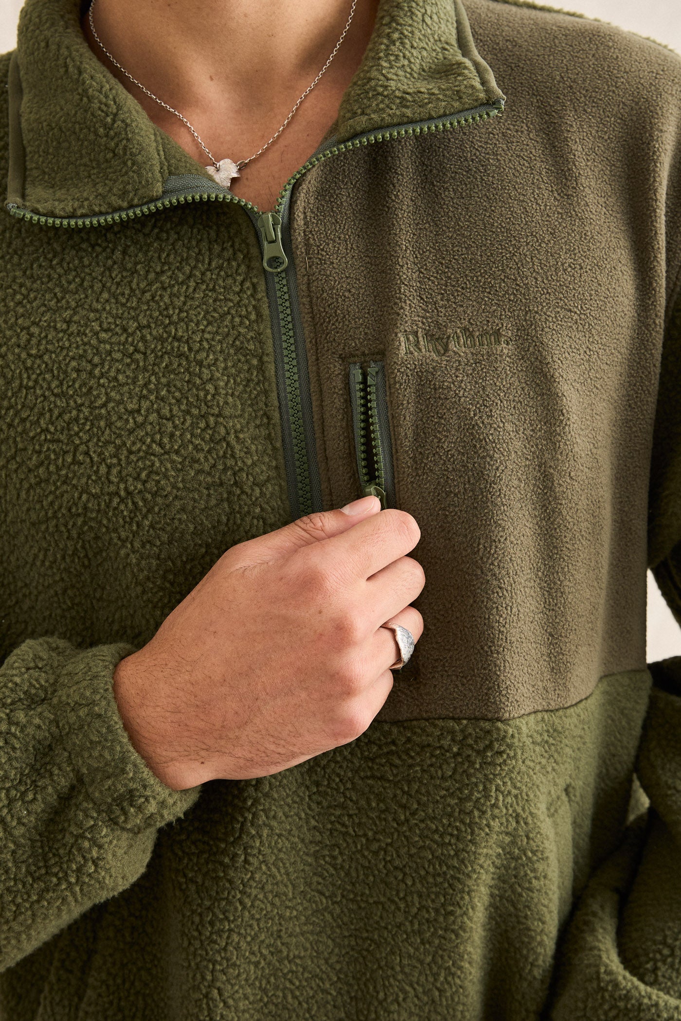 Koa Fleece Half Zip - Forest