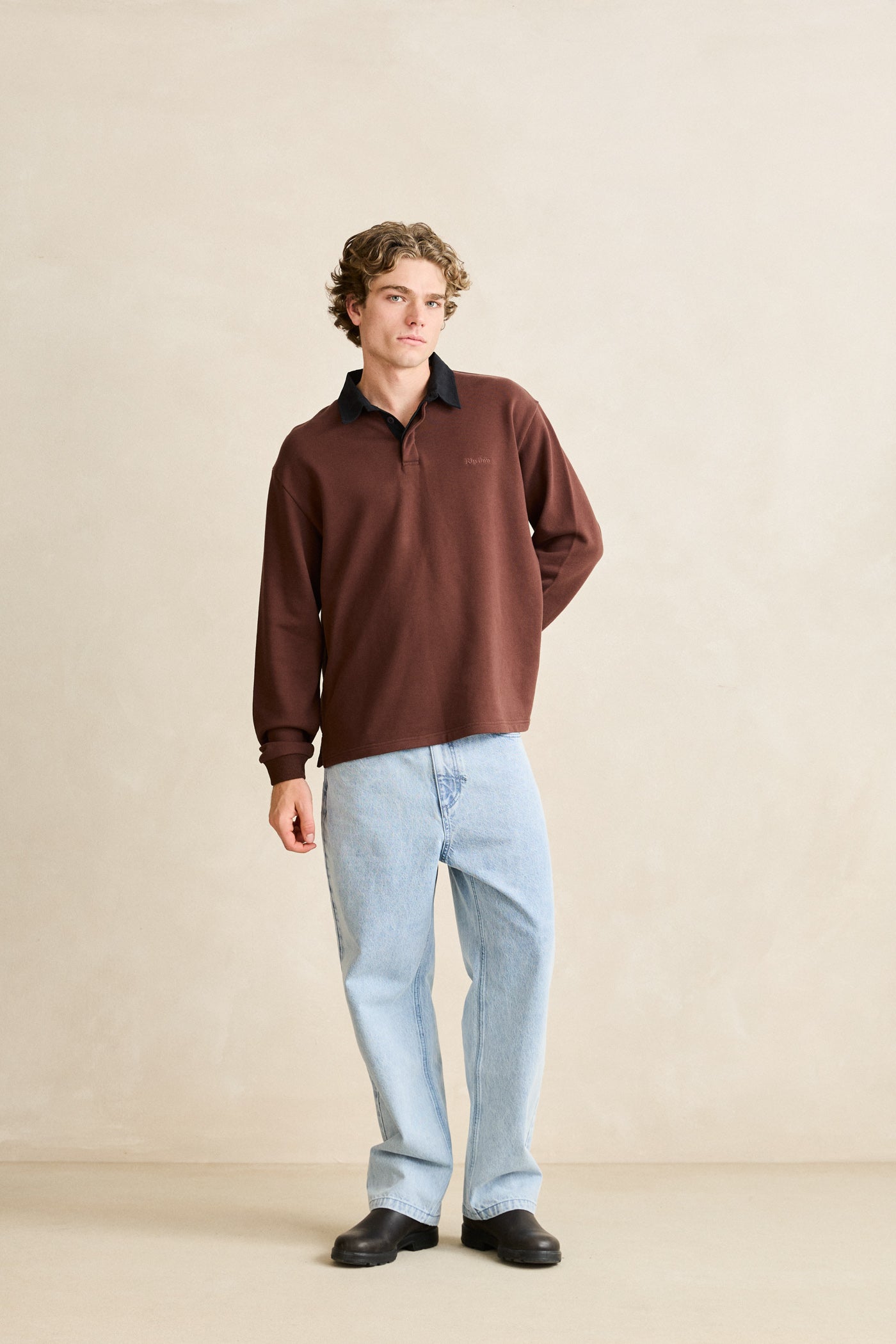 Relaxed Heavywash Jean - Light Blue