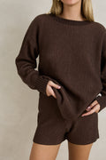 Lulu Knit Short - Taupe