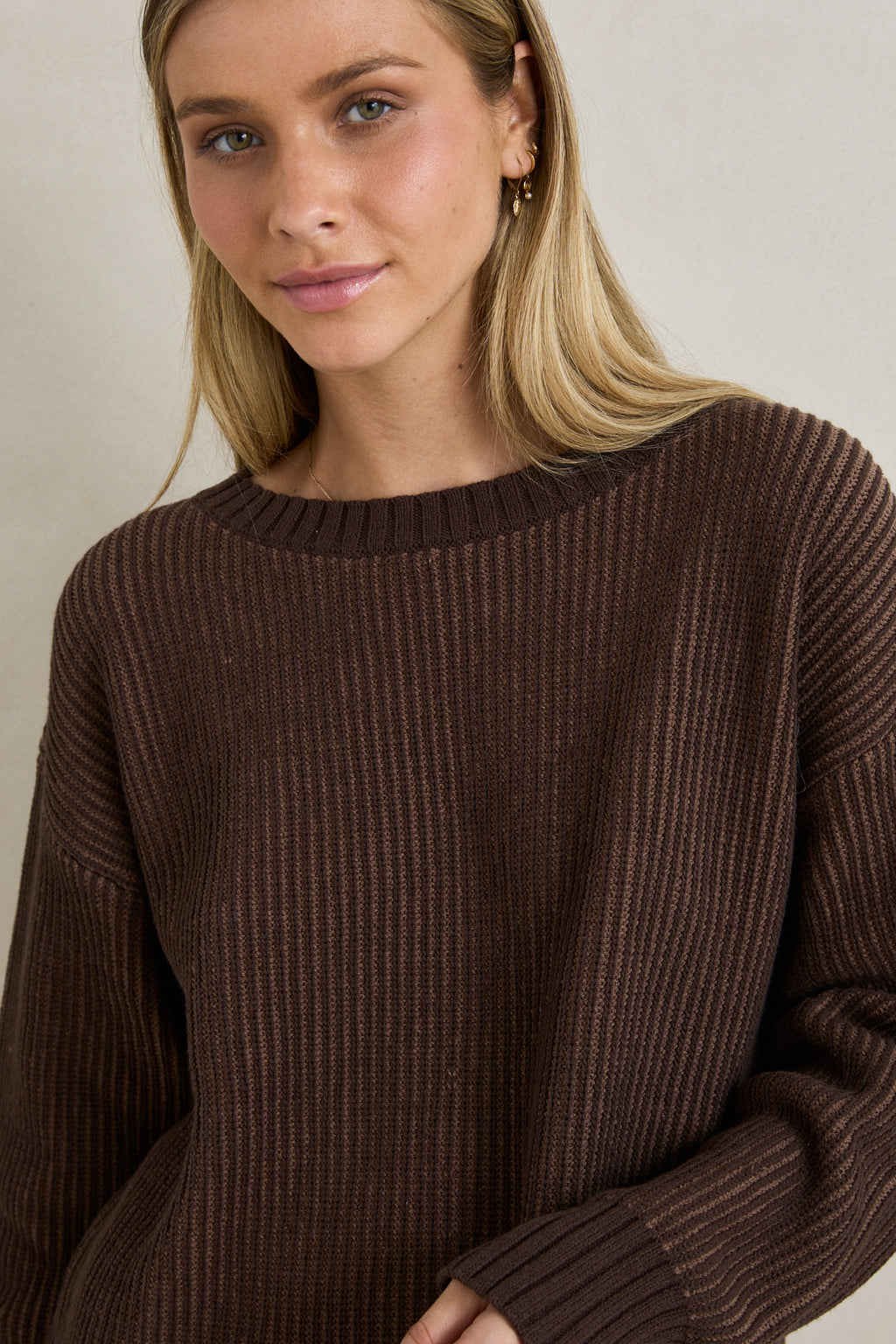 Lulu Knit - Taupe