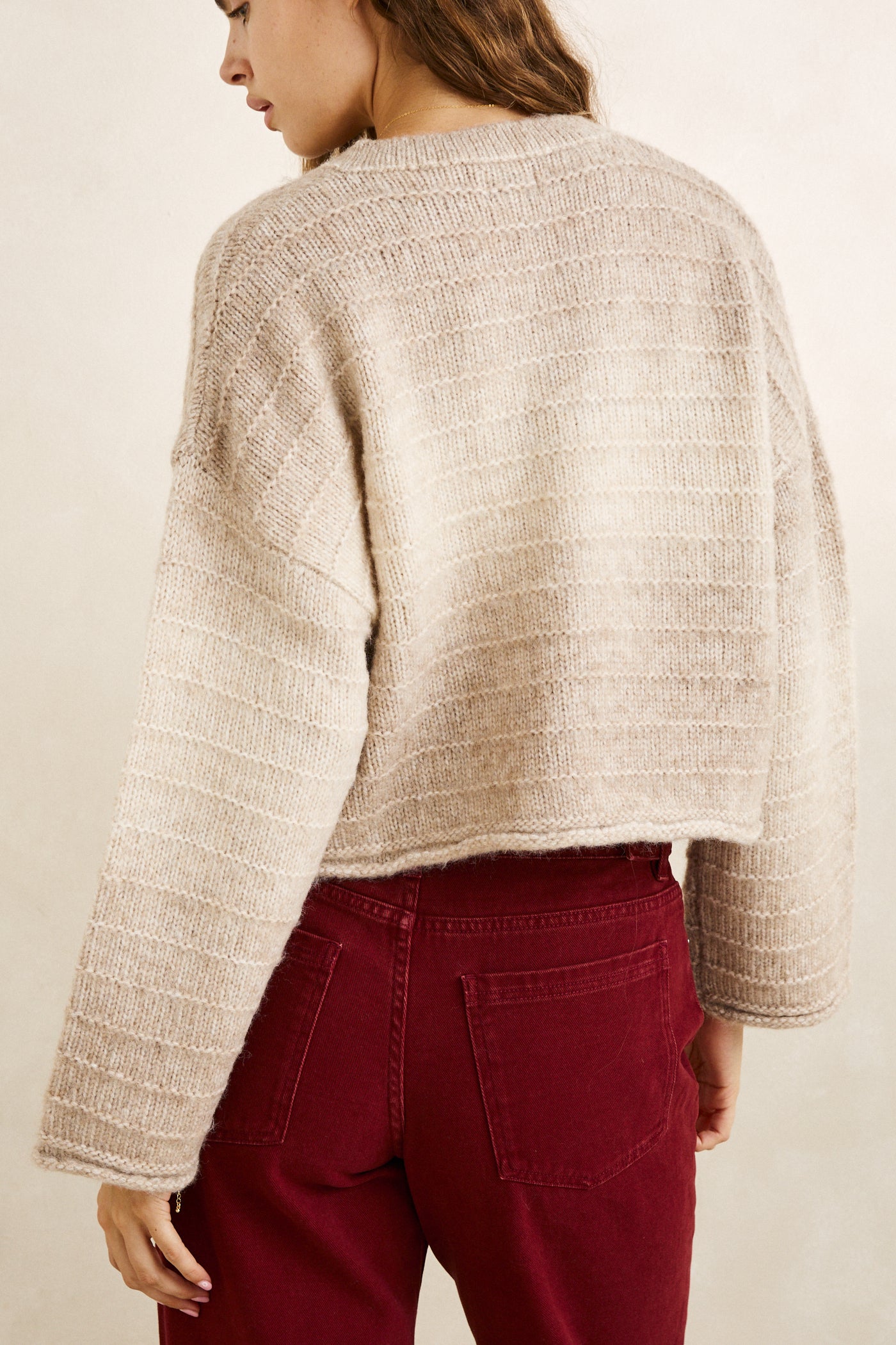Baklava Cardigan - Grey Heather