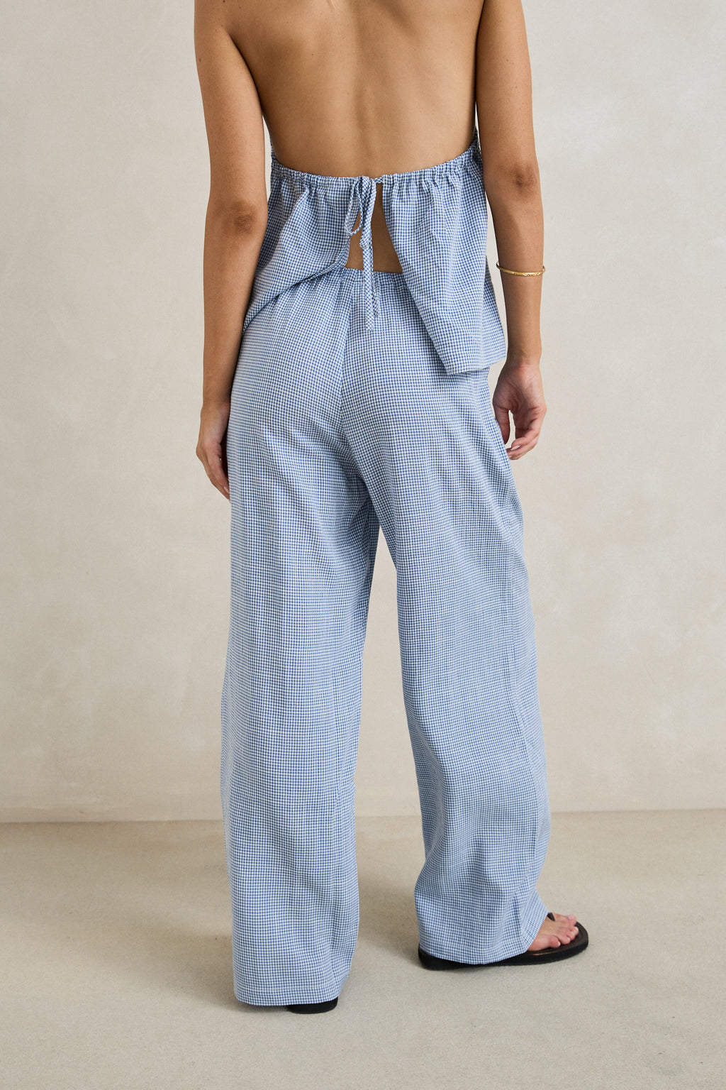 Marisol Pant - Blue Check