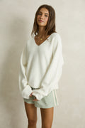 Adelle Oversized LS Knit Top