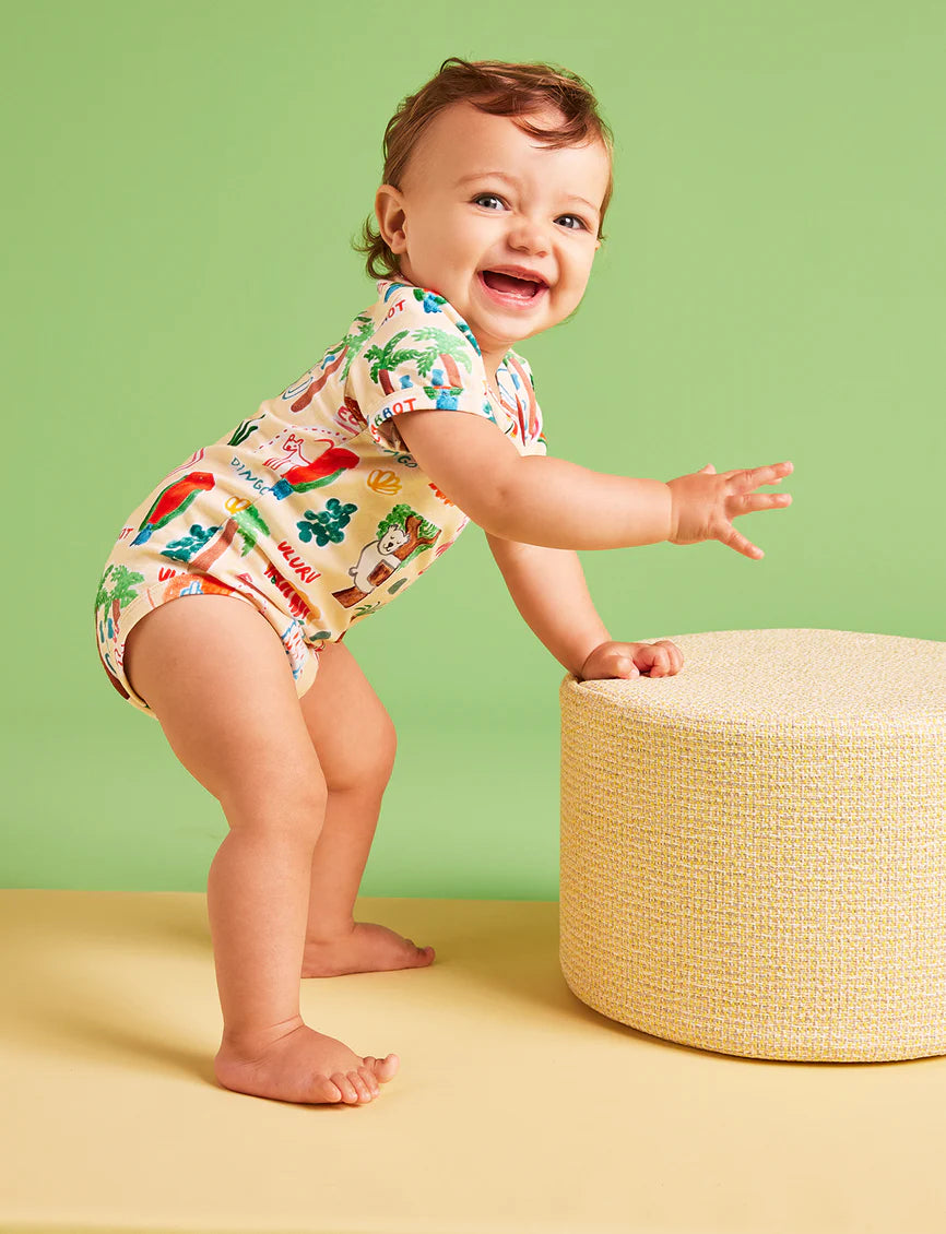 Coo ee! Short Sleeve Bodysuit