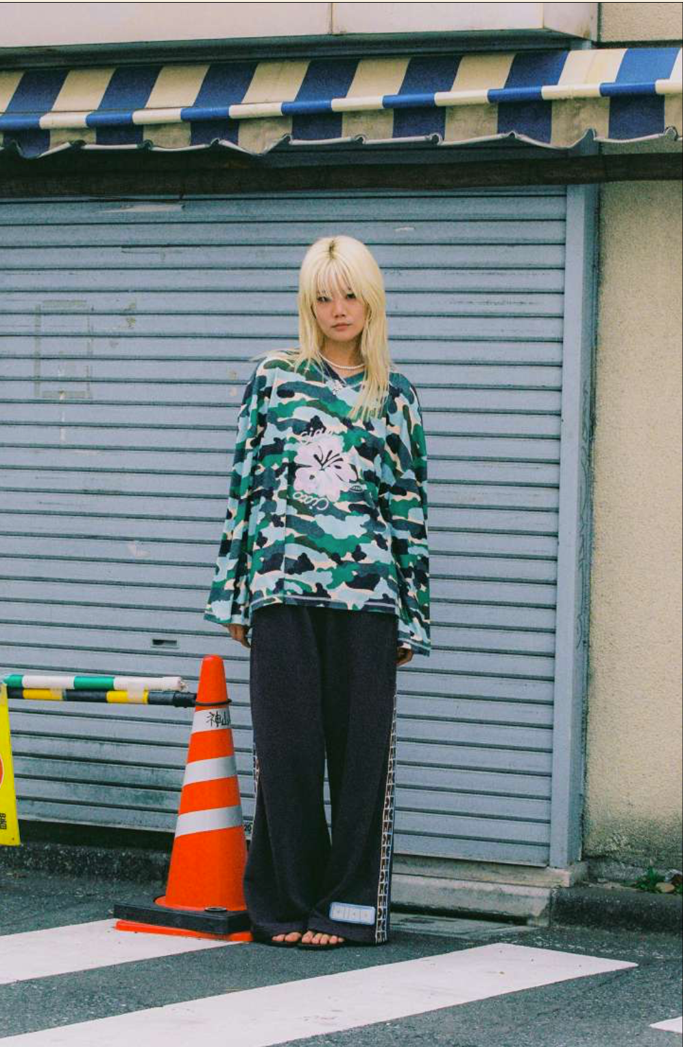 Camo Hibiscus Speedway Tee
