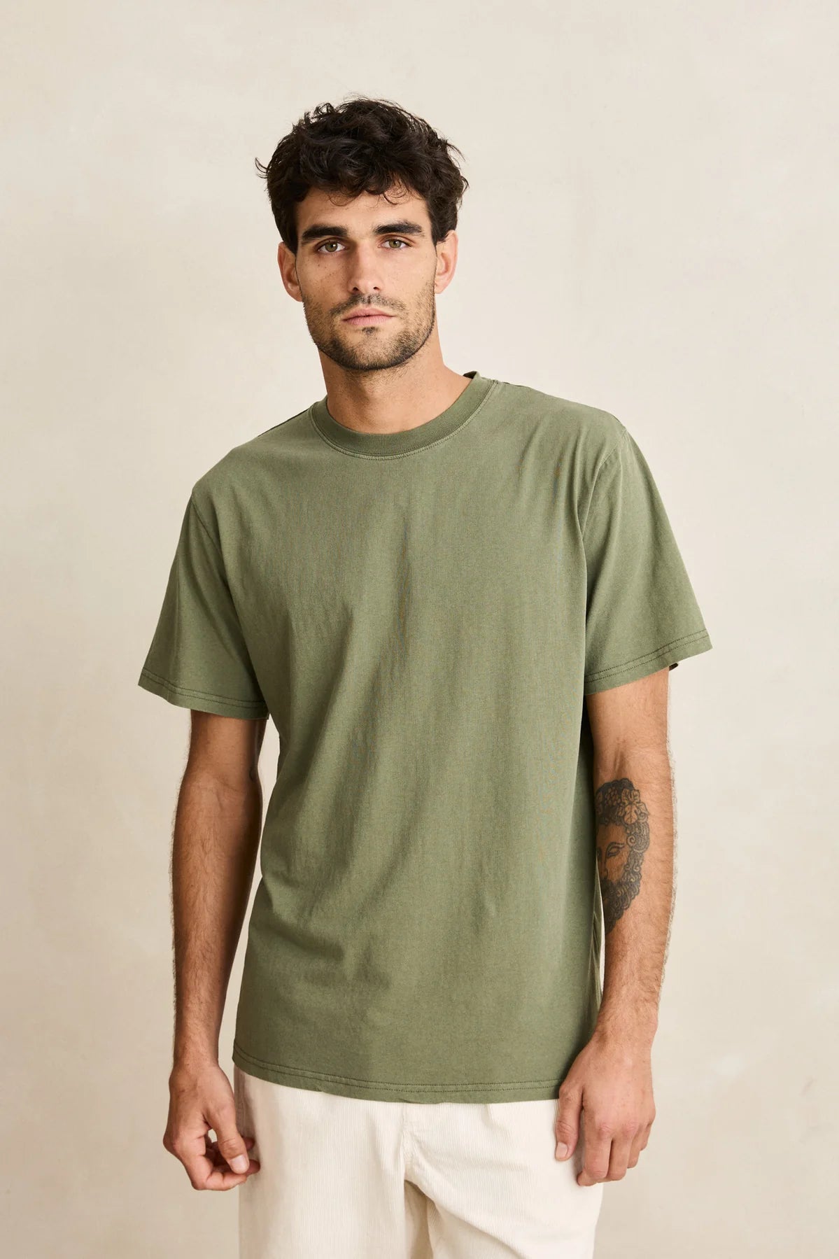 Classic Vintage Tee - Olive