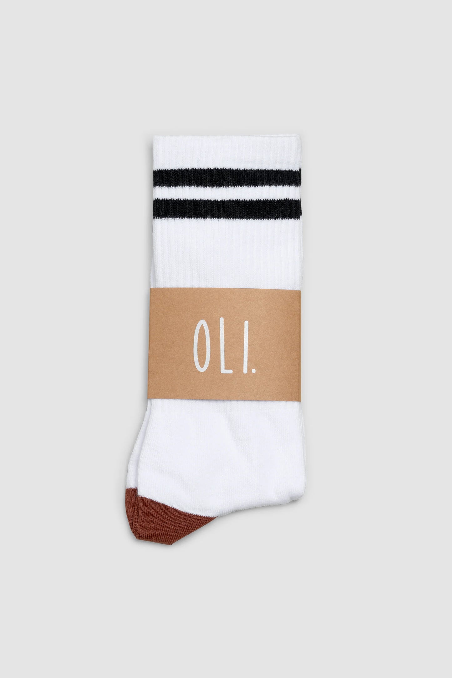 Stripe Socks- White