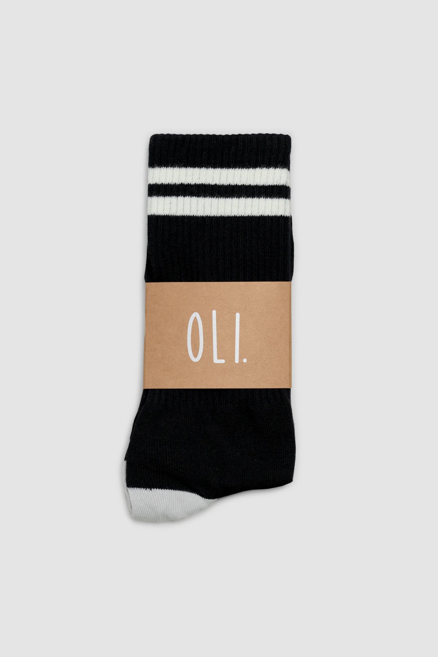 Stripe Socks- Black