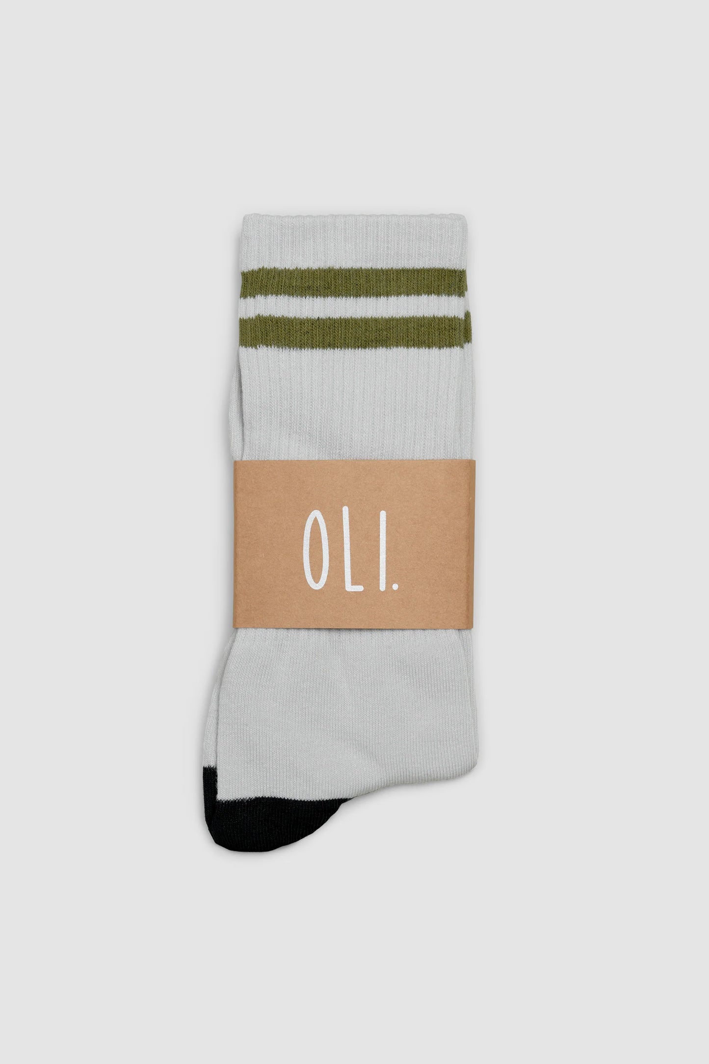 Stripe Socks- Grey