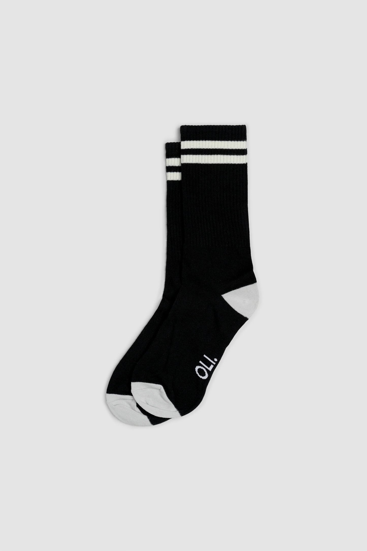 Stripe Socks- Black