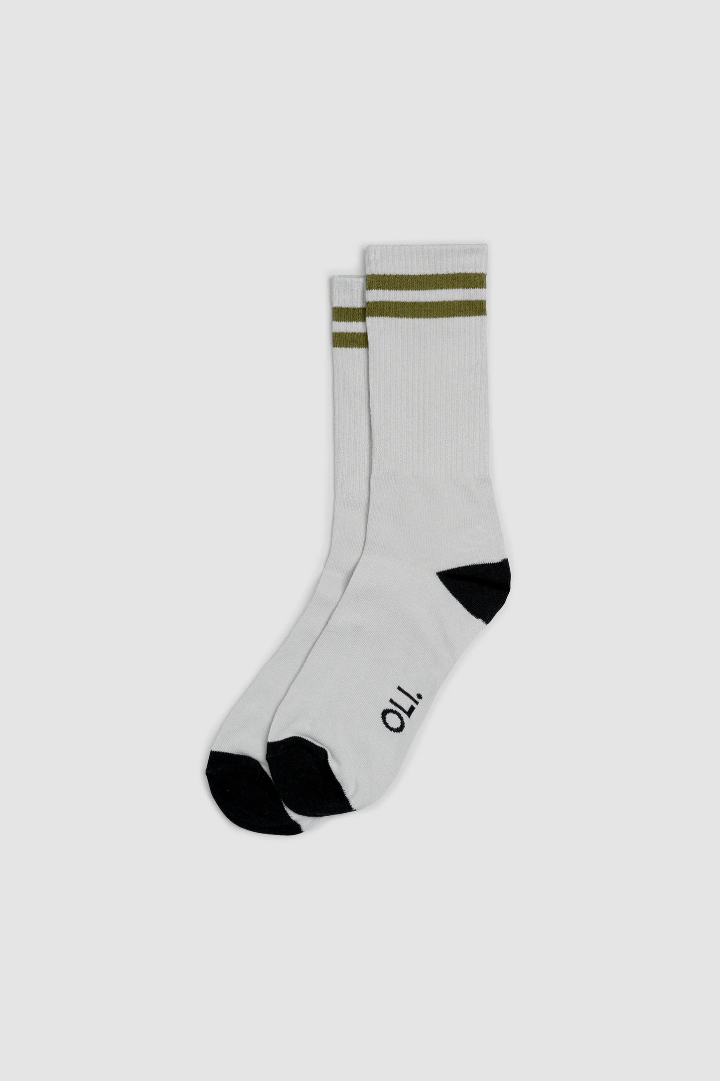 Stripe Socks- Grey