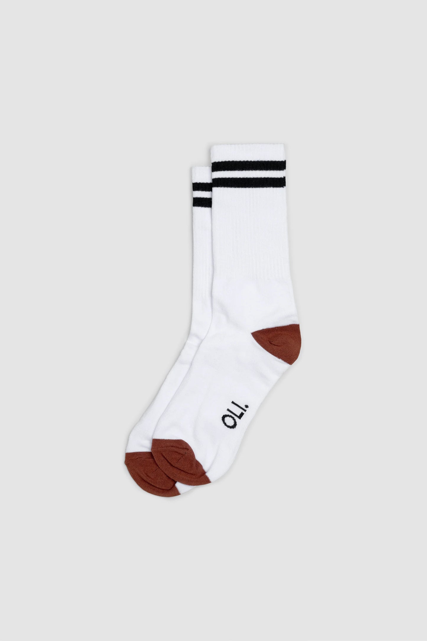 Stripe Socks- White