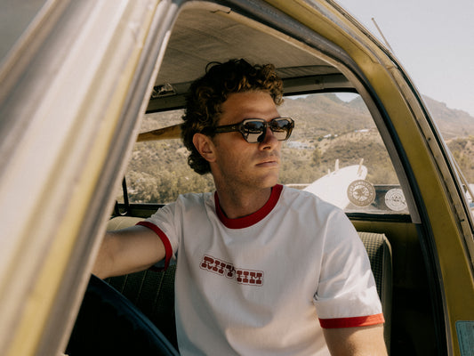 Rosa Ringer Vintage SS T-Shirt