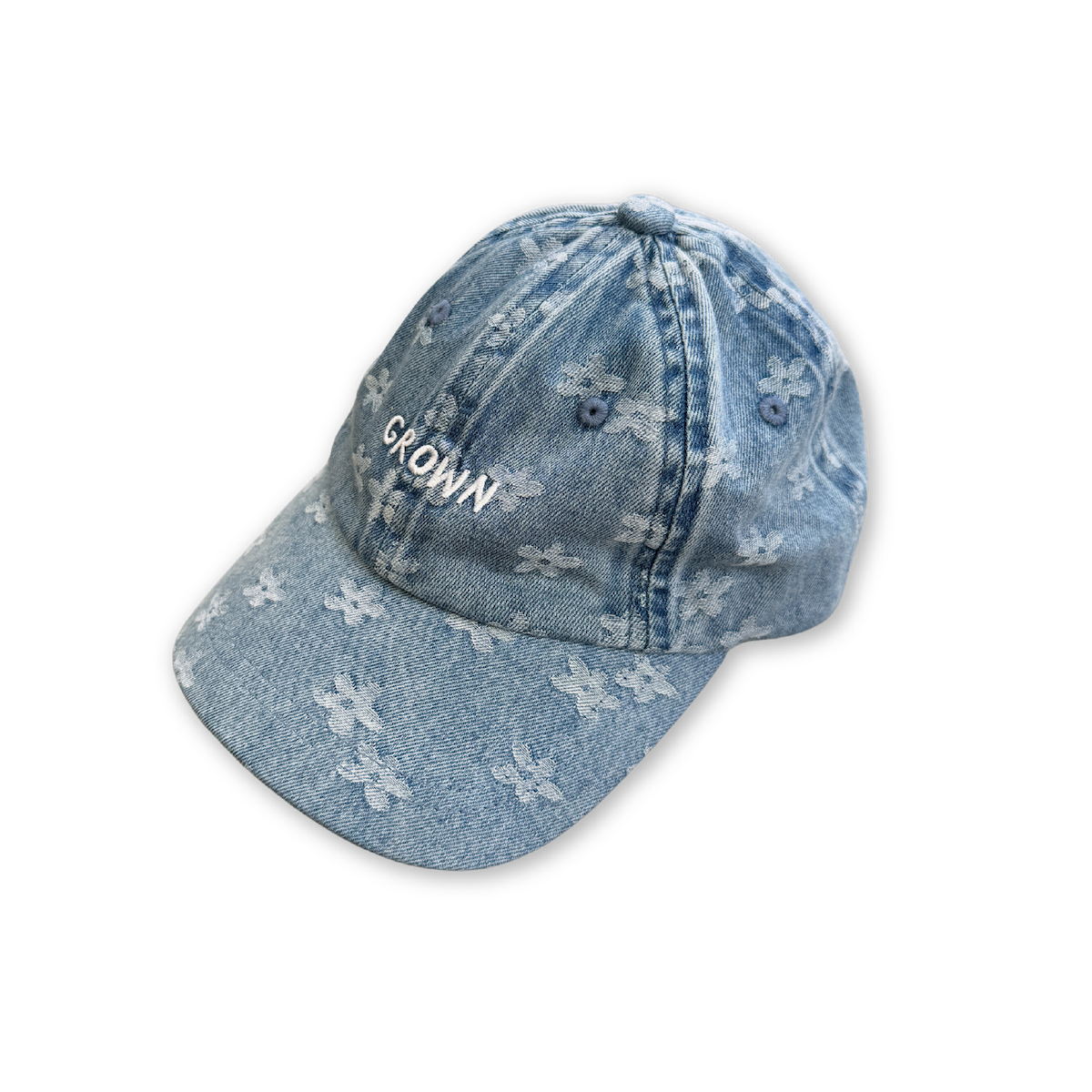 Daisy Denim Cap