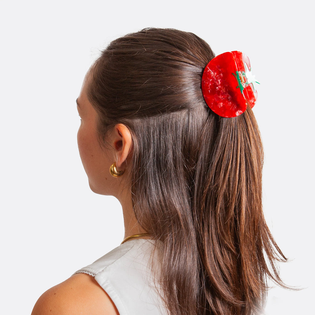 Hair Claw Tomato