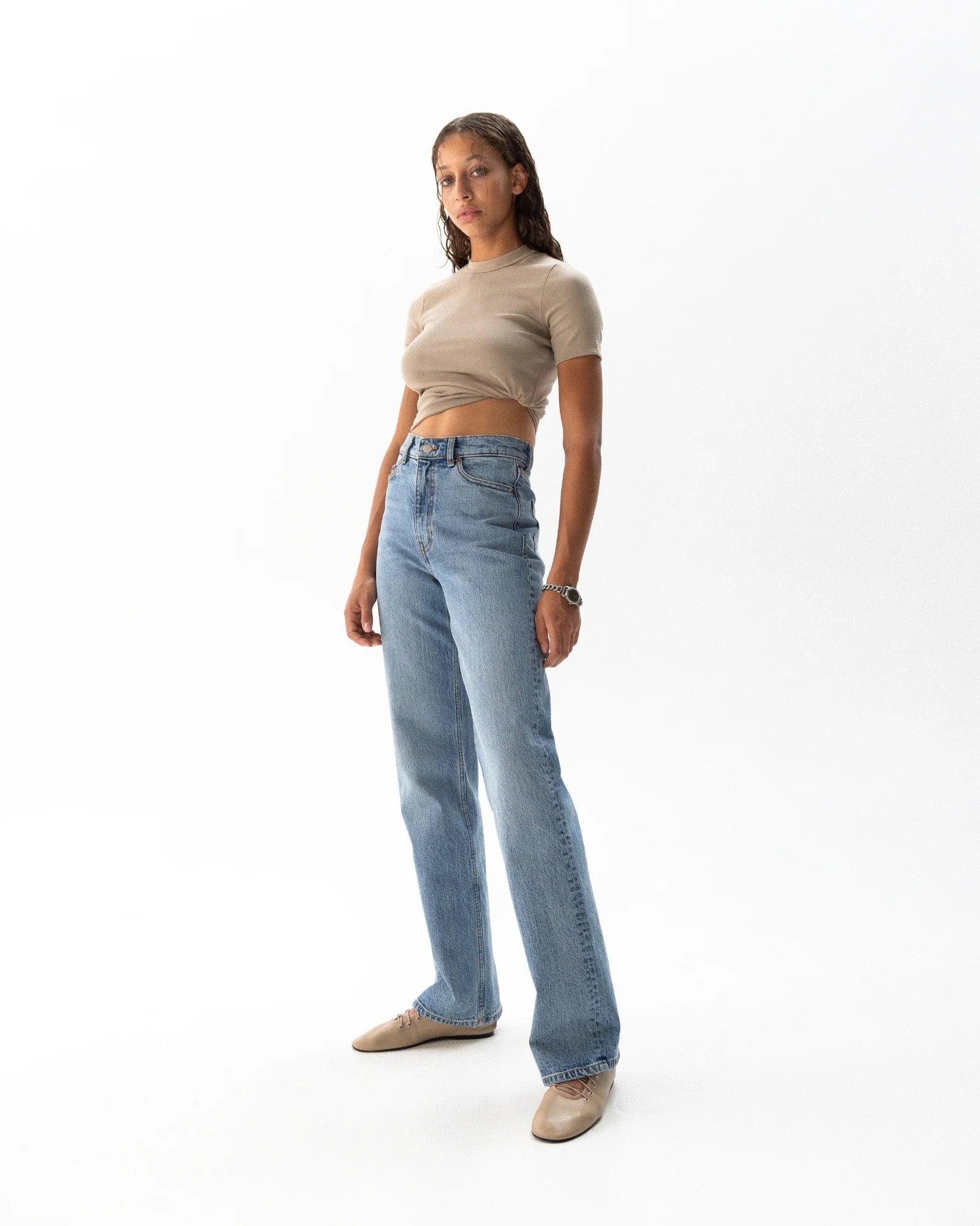 Echo Straight Jeans- Bay Blue