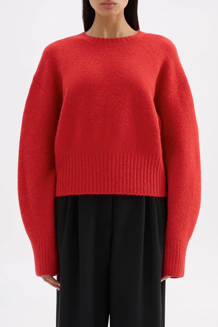 Elsie Knit - Vermillion
