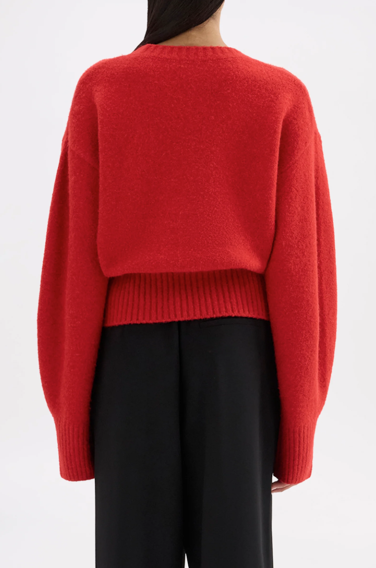 Elsie Knit - Vermillion
