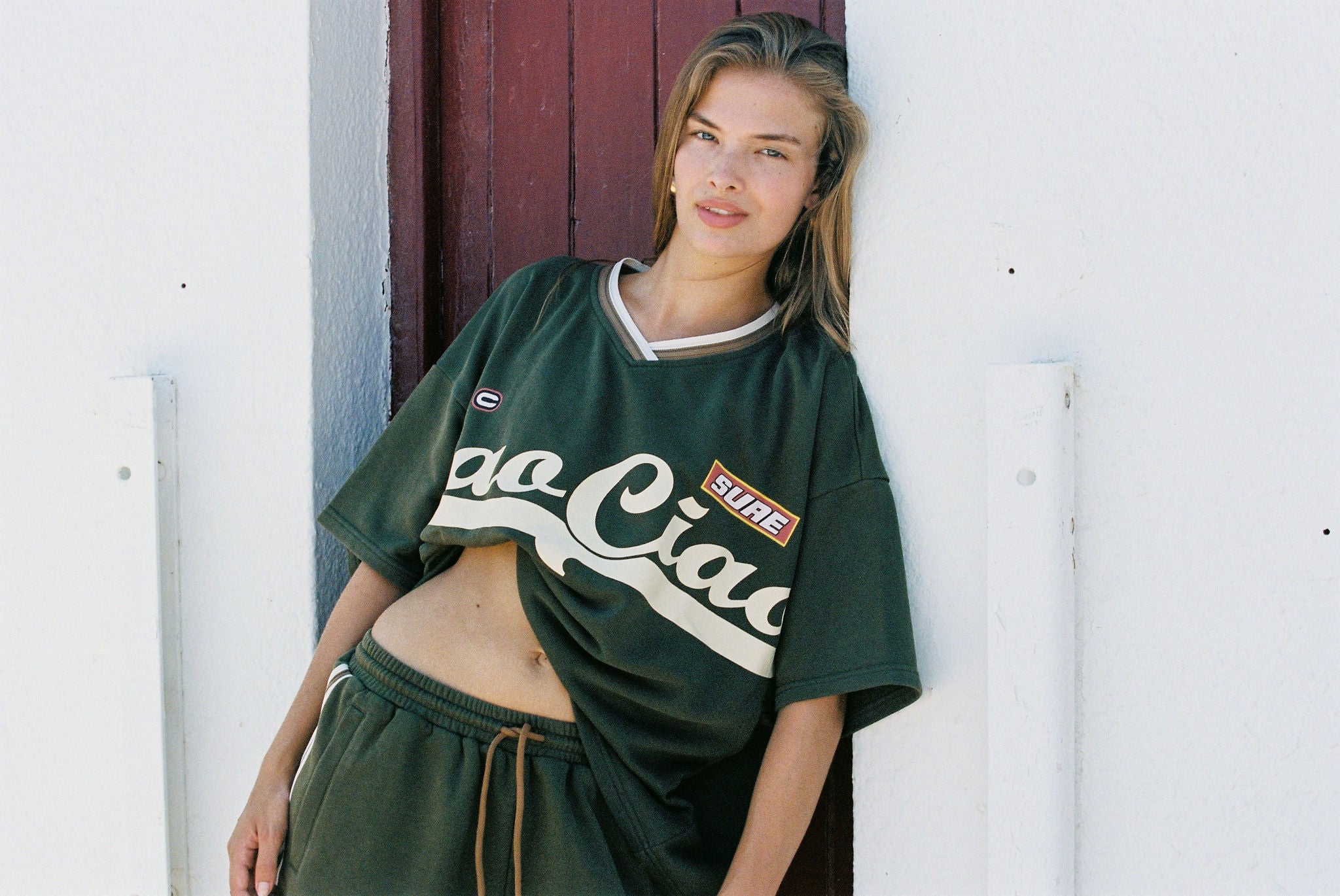 Olive Enzo Sport Jersey