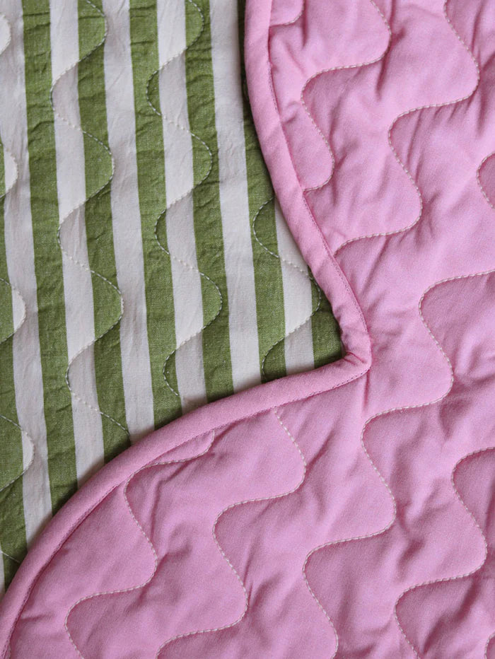 Pistachio Seersucker Playmat