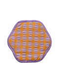 Kumquat Bloom Seersucker Trivet