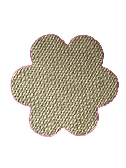 Pistachio Seersucker Playmat