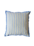 Butter Blue Seersucker Square Cushion