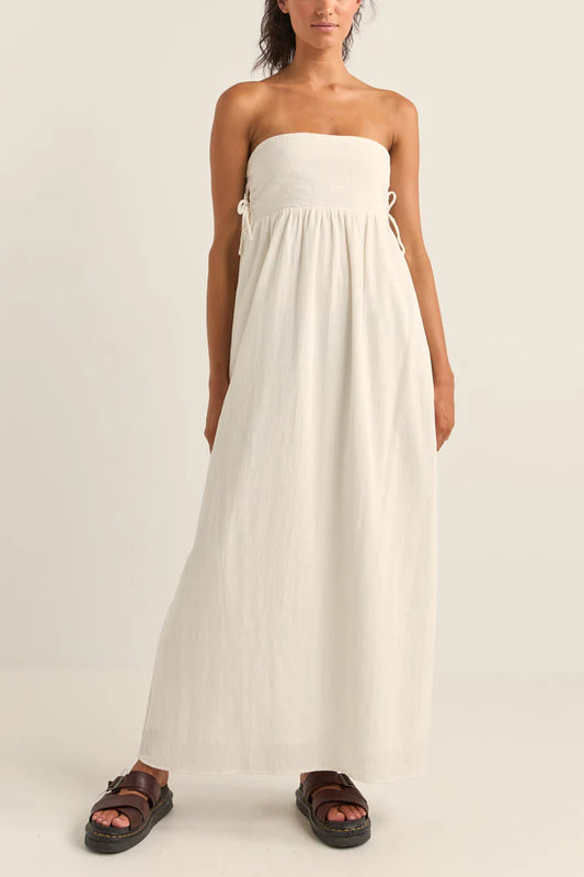 Zali Tie Side Maxi Dress