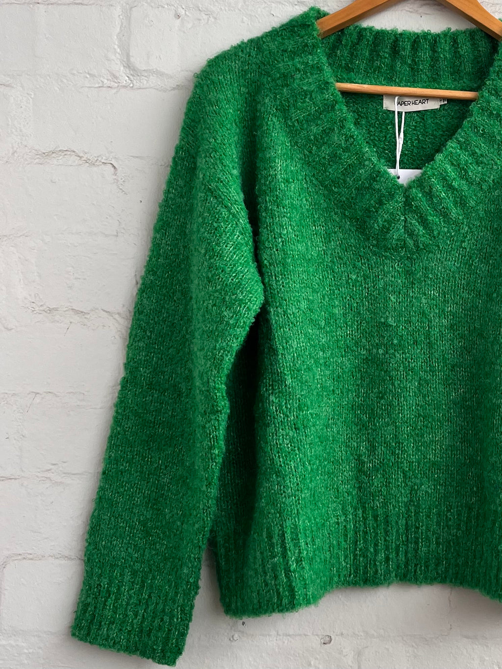 Paper Heart Oxford Jumper