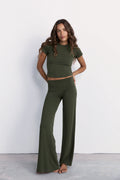 Full Length Yin Flare - Khaki