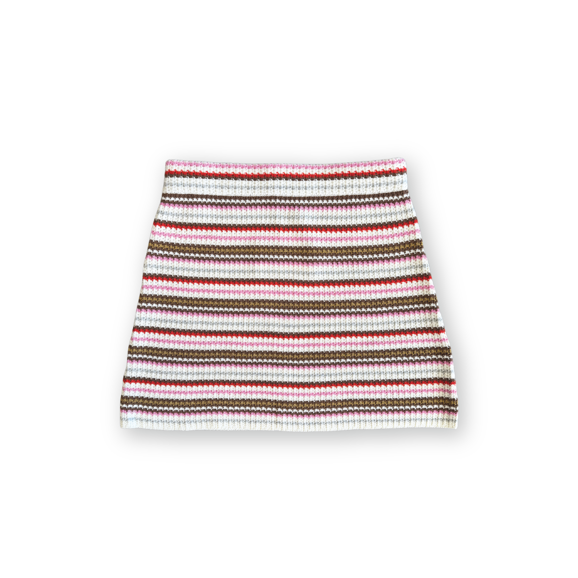 Organic Sunshine Stripe Knit Skirt