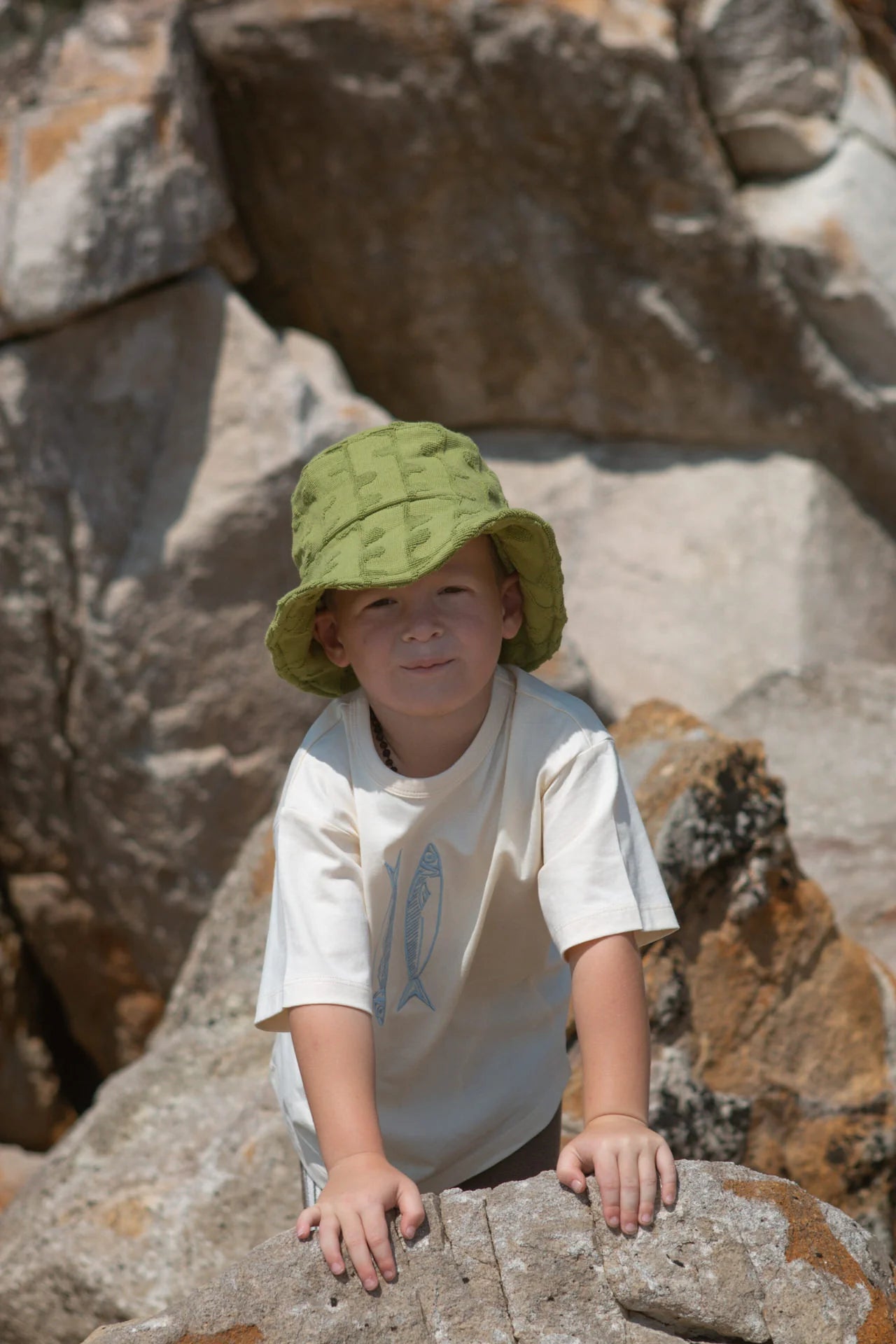 Terry Flow Bucket Hat- Leaf
