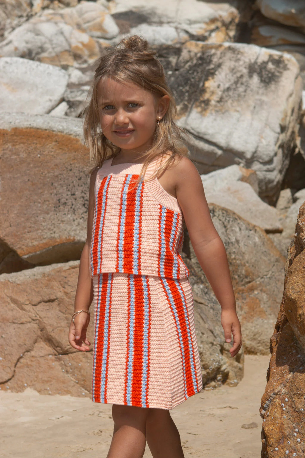 Island Stripe Skirt