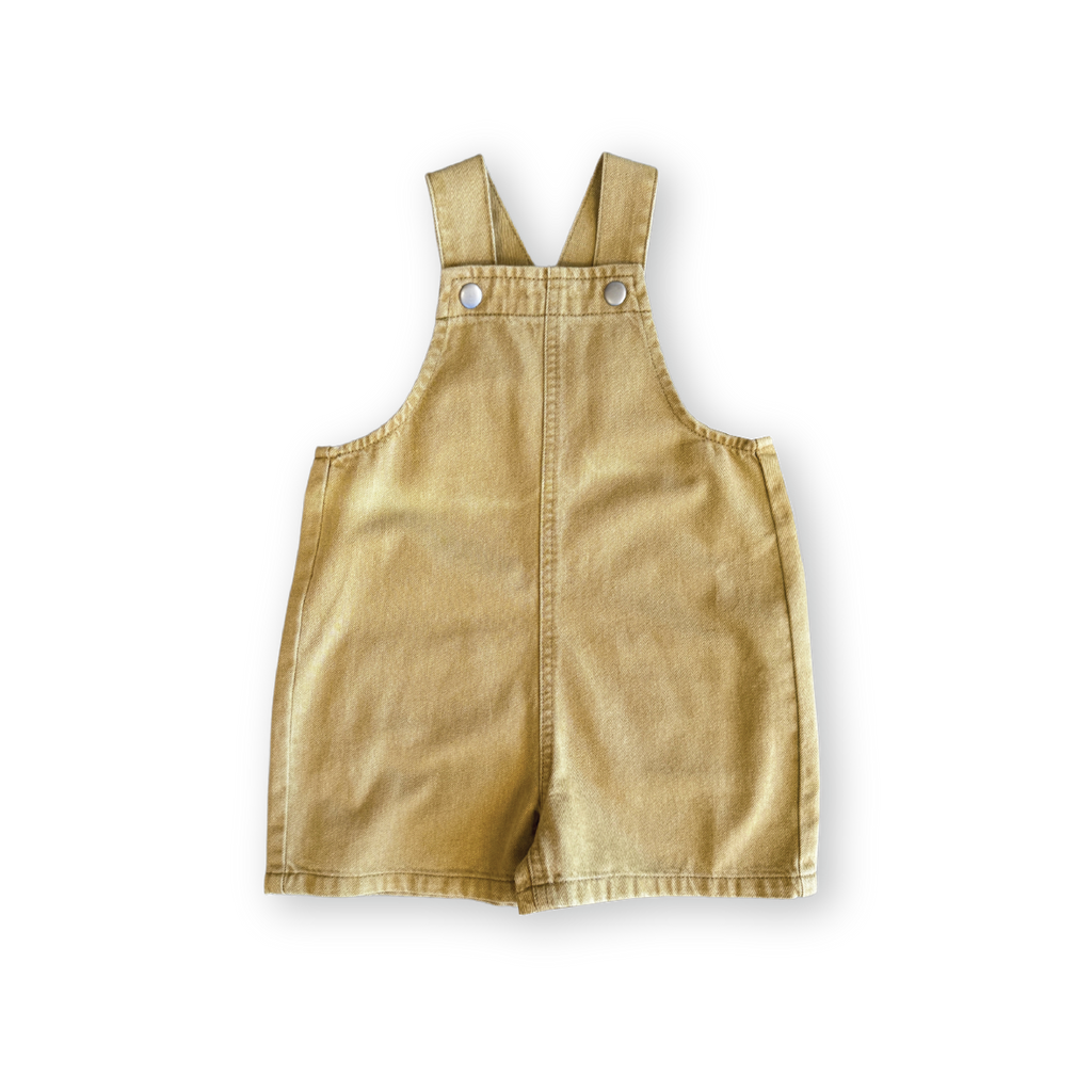 Organic Everyday Twill Short Overalls