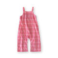 Cotton Check Playsuit