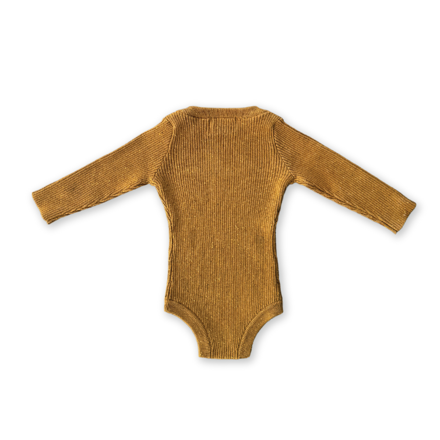 Organic Essential Bodysuit Golden Speckle