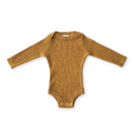 Organic Essential Bodysuit Golden Speckle