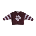 Bloom Knit Pull Over - Plum