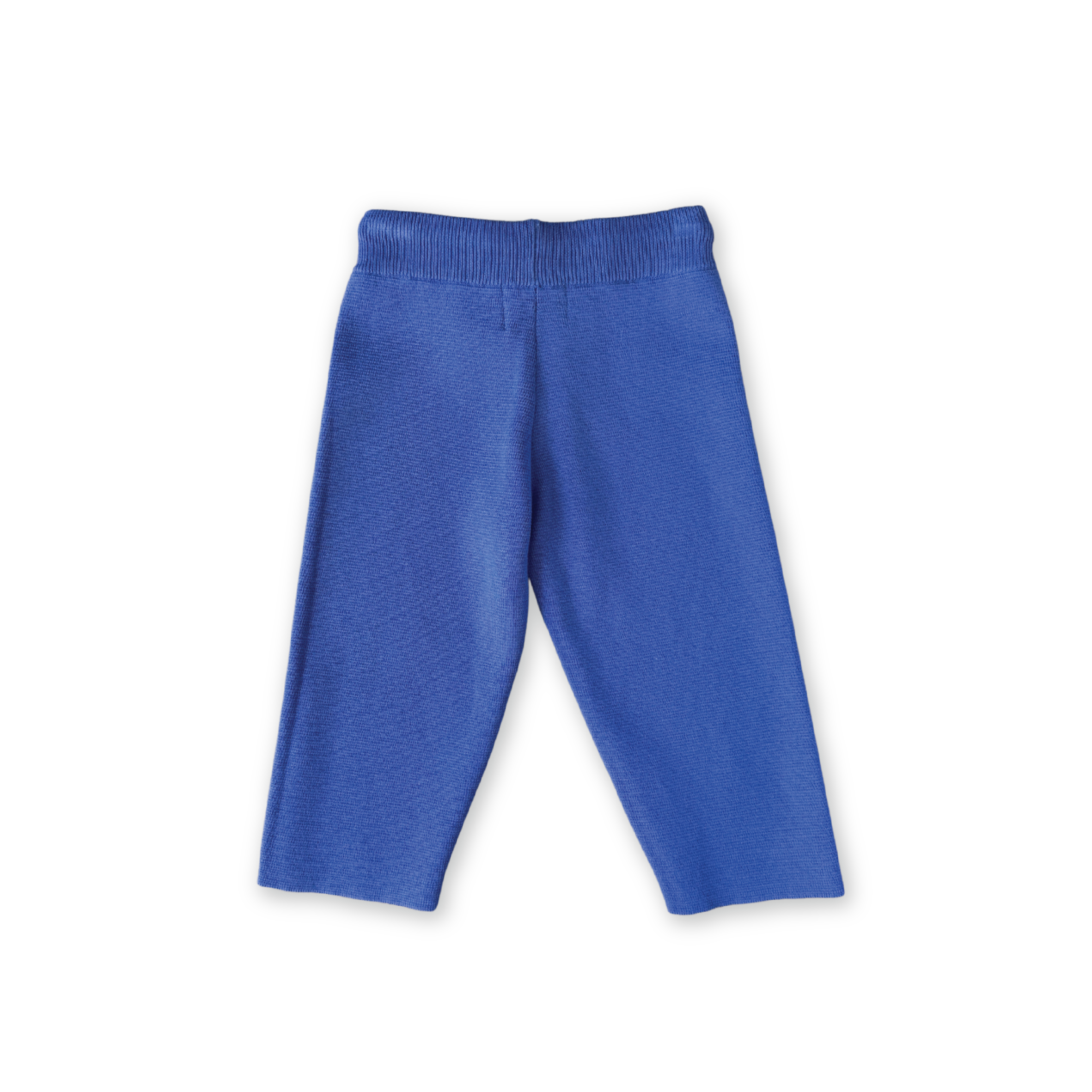Organic Tape Milano Knit Pant- Cobalt