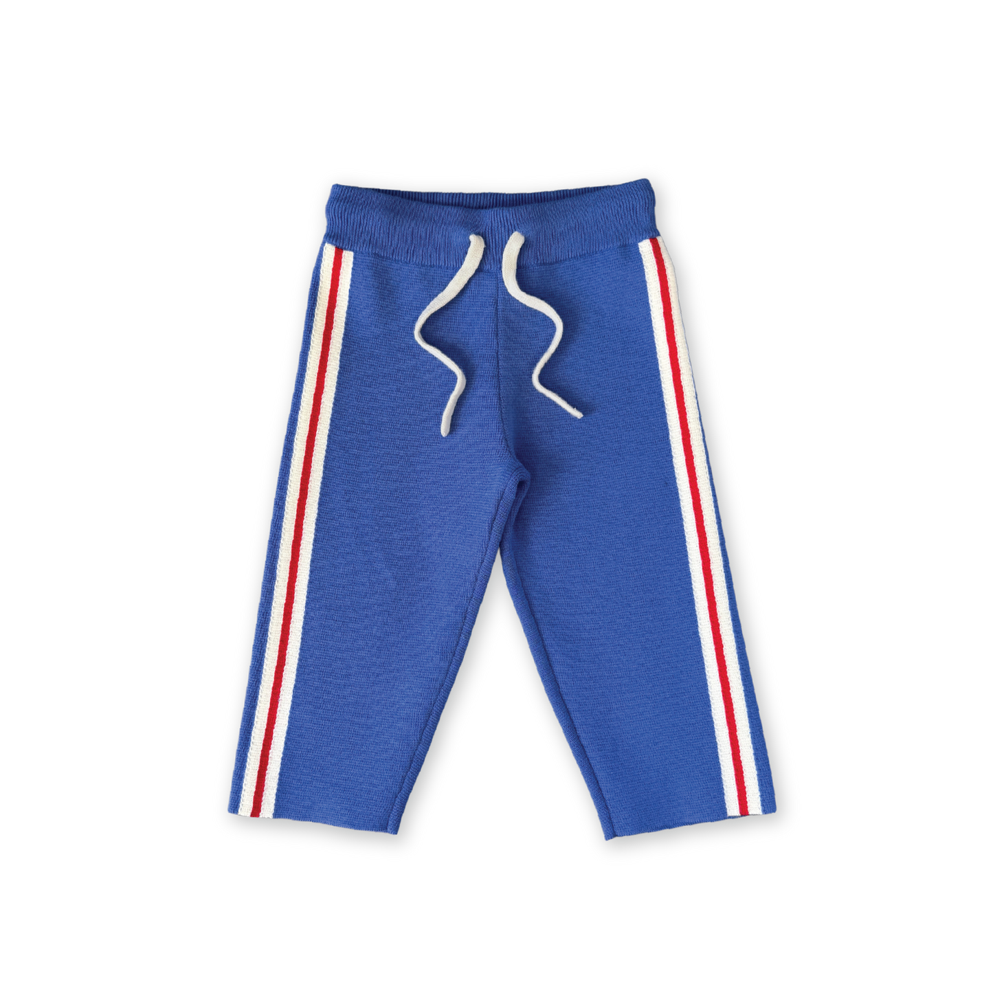 Organic Tape Milano Knit Pant- Cobalt